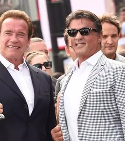 Schwarzenegger l-a invitat Stallone la premiera „Terminator Genisys”. VIDEO
