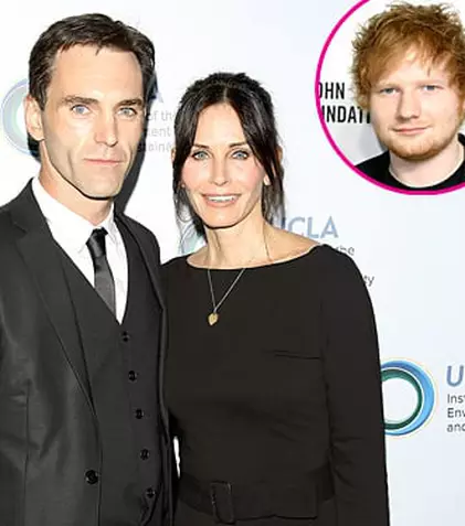 Ed Sheeran va cânta la nunta lui Courteney Cox