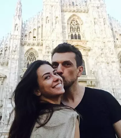 Diana Bart a fost cerută de soție la Roma