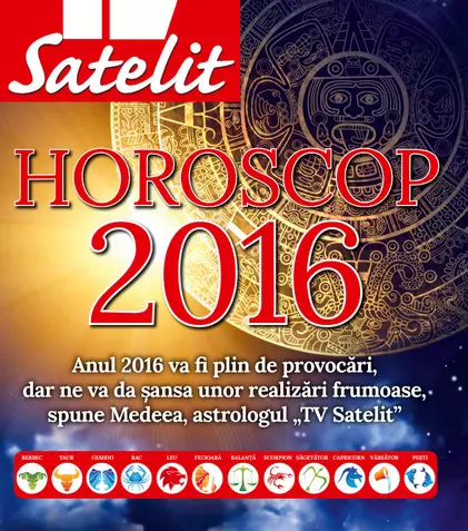Revista "TV Satelit” vă aduce gratuit suplimentul Horoscop 2016