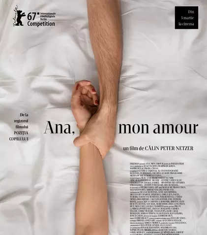 Filmul lui Călin Peter Netzer, „Ana, mon amour”, merge la Berlin
