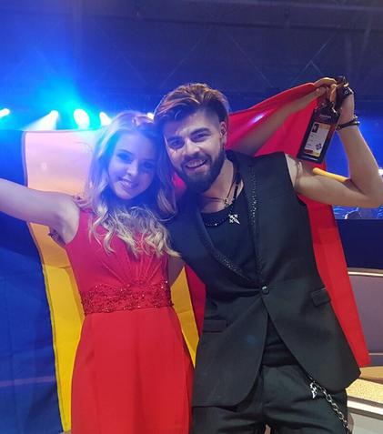 Ilinca şi Alex Florea s-au calificat în Finala Eurovision. Pe ce poziție va intra România în show-ul de sâmbătă