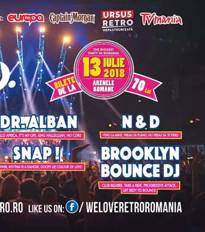 CONCURS: Revista TVmania te trimite la festivalul „We love retro”