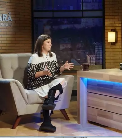GALERIE FOTO. Luni, 15 octombrie, Maria Popovici este invitata lui Viorel Dragu, la „Show de seară”