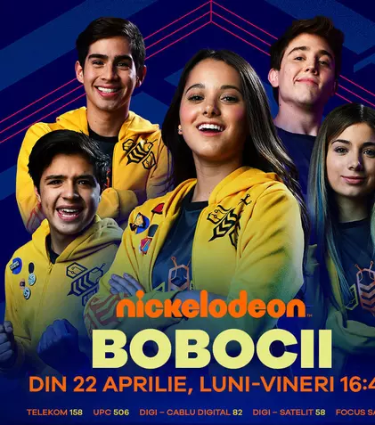 De miercuri, 24 aprilie, Nickelodeon difuzează „Bobocii”, primul serial despre gaming