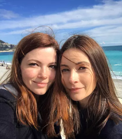 FOTO. Andreea Berecleanu şi Anca Lungu, întâlnire emoţionantă la Nisa