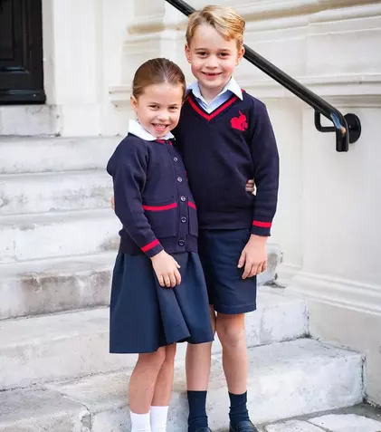 FOTO. Prințul George și Prințesa Charlotte se implică activ în acțiuni de voluntariat