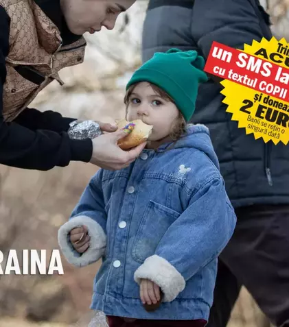 Ringier Foundation România și Libertatea lansează campania umanitară ”Alături de copiii ucraineni”. O donație cât de mică poate salva o viață!