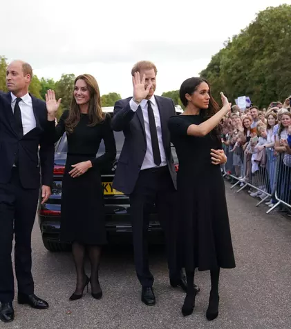 Gestul impresionant făcut de Prințul William față de Harry. Cei doi frați și soțiile lor au apărut împreună în public la Windsor