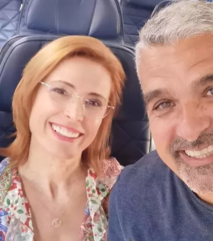 Aurelian Temișan și Monica Davidescu și-au reînnoit jurămintele în fața a 260 de oameni. „Te aleg tot pe tine, în fiecare zi!”