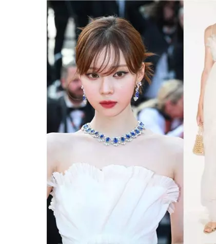 Winter din aespa strălucește în rochia Azora semnată Maria Lucia Hohan la premiera de la Festivalul de Film de la Cannes