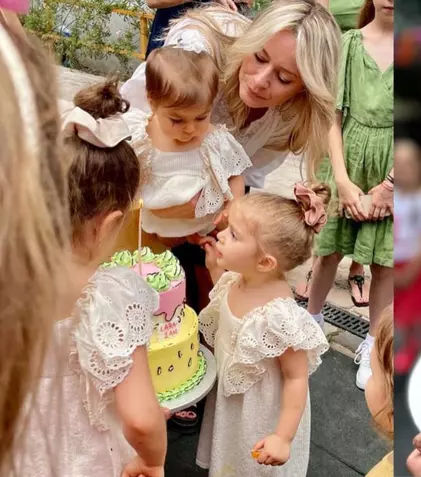 Laura Cosoi, petrecere în avans pentru fiica sa, Lara. Mezina familiei va împlini 1 an