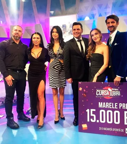 „Cursa iubirii” a ajuns la final. Tania și Eduard Dumitru au fost desemnați marii câștigători