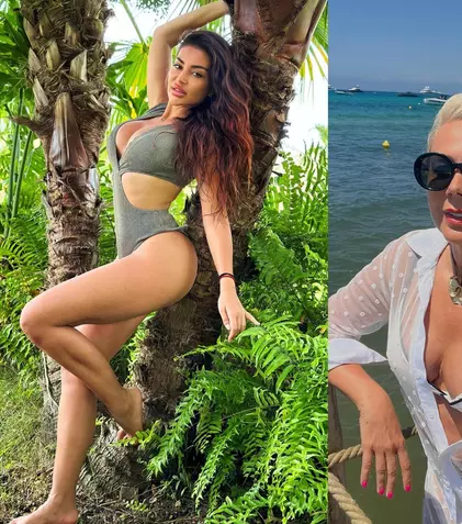 Vedetele au făcut parada modei la plajă. Elena Ionescu, Daniela Crudu și Dana Săvuică s-au întrecut în costume de baie