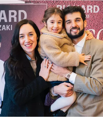 Chef Richard Abou Zaki, moment emoționant în Italia. Imagini rare alături de partenera și fiica lui, Carlotta: „O zi pe care o voi purta mereu în inimă”
