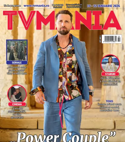 TVMania 2/2026 apare pe 12 ianuarie. Dani Oțil pe copertă, „Power Couple” în prim-plan