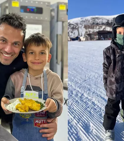 Fiul cel mic al lui Chef Ștefan Popescu a împlinit 10 ani: „Parcă ieri făceai primii pași”. Imagini rare cu băiatul celebrului bucătar
