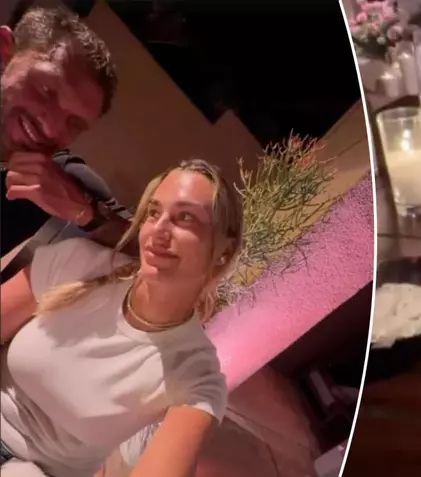 Aryna Sabalenka a spus „DA”! Sportiva a fost cerută în căsătorie de Jorgos Frangoulis. Primele imagini cu inelul