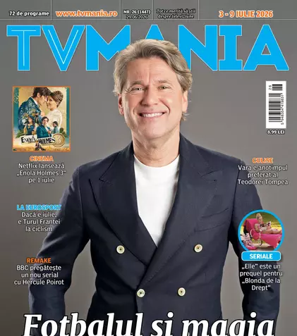 A apărut noul număr TVmania! Florin Răducioiu aduce magia Mondialului pe coperta noii ediții