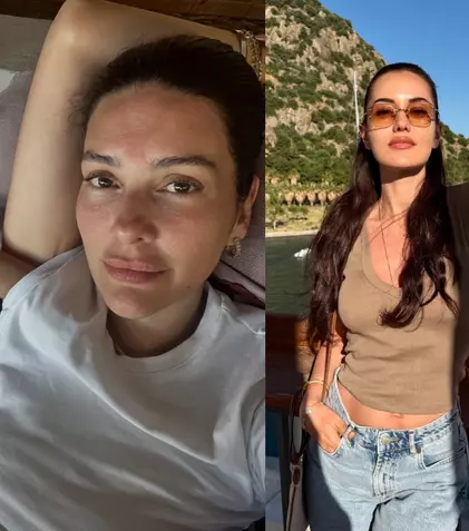 Cum își petrec vara cele mai iubite actrițe din serialele turcești. Fahriye Evcen, Hande Erçel și Neslihan Atagül, imagini din vacanță