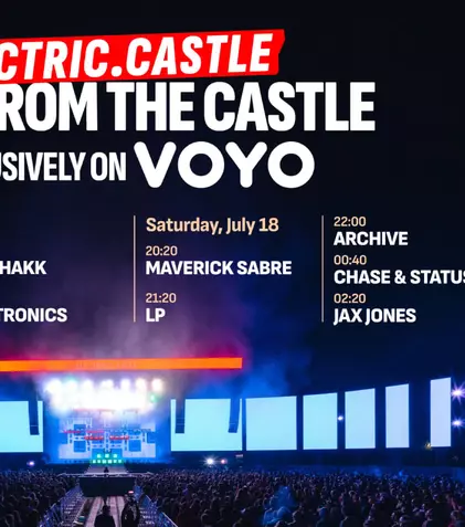 Concertele Electric Castle 2026 se văd în premieră LIVE pe VOYO. Programul complet al transmisiunilor