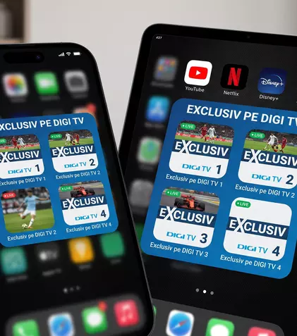 DIGI lansează patru canale sportive pop-up. Unde pot fi urmărite meciurile care nu încap pe Digi Sport