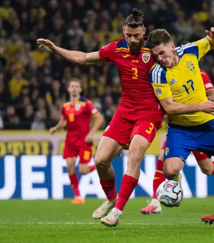 Gică Hagi a debutat cu o înfrângere în noul mandat la națională. România, învinsă de Suedia cu 2-1