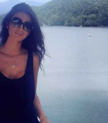 Geanina Ilieş a fugit de caniculă pe Transfăgărăşan