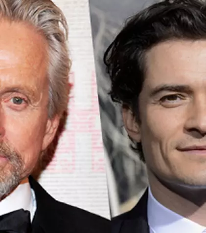 Michael Douglas și Orlando Bloom fac echipă cu Noomi Rapace