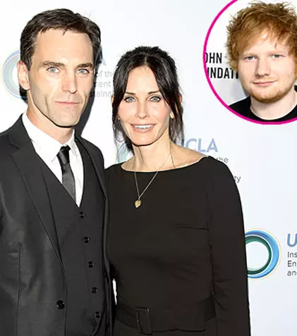 Ed Sheeran va cânta la nunta lui Courteney Cox