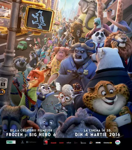 Animația „Zootropolis” intră vineri pe marile ecrane