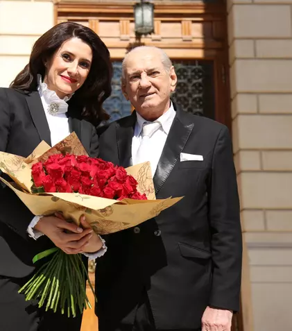 Iuliana Tudor, interviu eveniment cu marele Gheorghe Zamfir: „O vârstă rotundă, 80, doar un număr!”