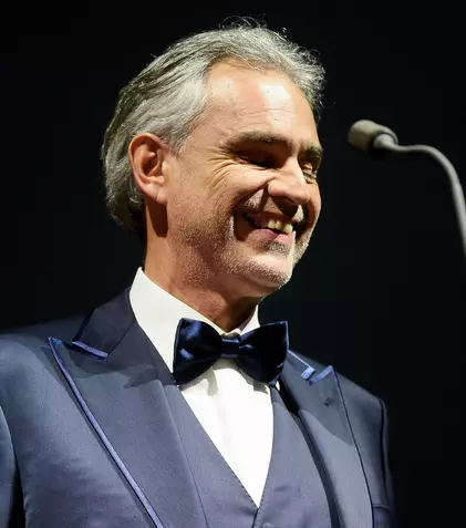 Cum arată fiica lui Andrea Bocelli. Virginia are 9 ani și cântă deja cu tatăl ei