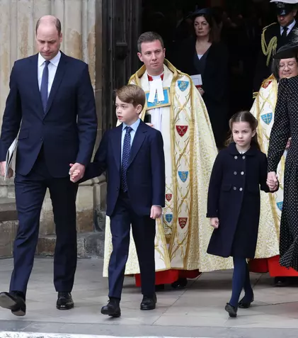 Prințesa Charlotte a topit inimile tuturor la comemorarea Prințului Philip. Gestul a trecut aproape neobservat