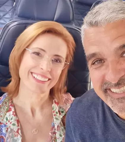 Aurelian Temișan și Monica Davidescu și-au reînnoit jurămintele în fața a 260 de oameni. „Te aleg tot pe tine, în fiecare zi!”