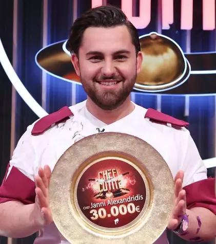 Ce a făcut Janni Alexandridis cu premiul câștigat la „Chefi la cuțite”. În ce a investit cei 30.000 de euro