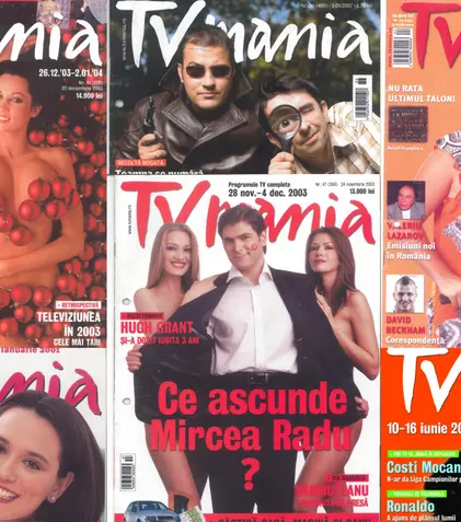 TV Mania împlinește 25 de ani. O istorie a televiziunii de la noi în imagini de colecție