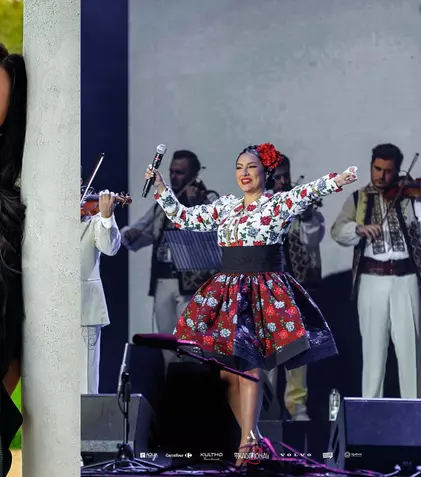 Andra, surpriză de proporții pentru fanii din Stuttgart. Actorii din „Groapa” și „Clanul” au făcut spectacol alături de artistă