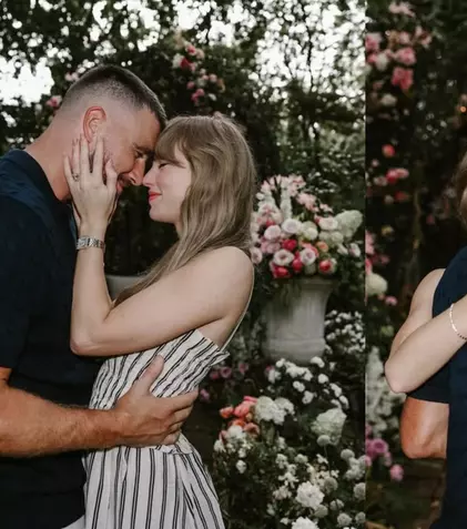 Taylor Swift și Travis Kelce se căsătoresc. Primele imagini cu inelul de un milion de dolari