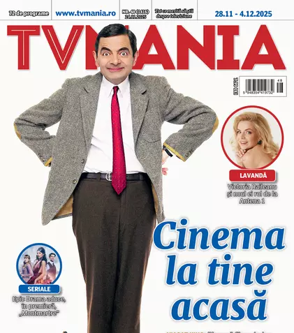 TVMania de luni, 24 noiembrie: Mr. Bean, „Cinema la tine acasă” – 72 de programe și premiere TV pentru 28 noiembrie – 4 decembrie 2025
