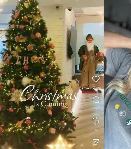 Andreea Bănică, primul Crăciun în care nu a mai împodobit ea bradul. Cum arată decorul făcut de Sofia și Noah