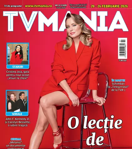 Laura Cosoi, o lecție de fericire pe coperta noului număr TVmania! Totul despre noutățile primăverii în televiziune