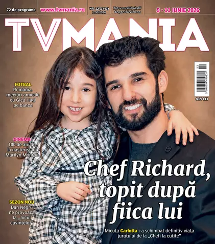 Revista TVmania din 1 iunie 2026. Chef Richard pe copertă și recomandările săptămânii 5-11 iunie