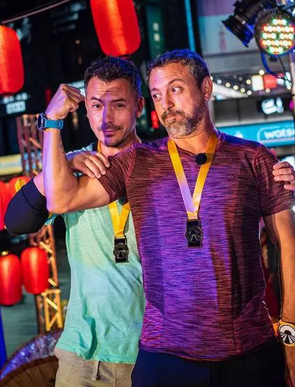 Sorin Bontea și Răzvan Fodor Asia Express