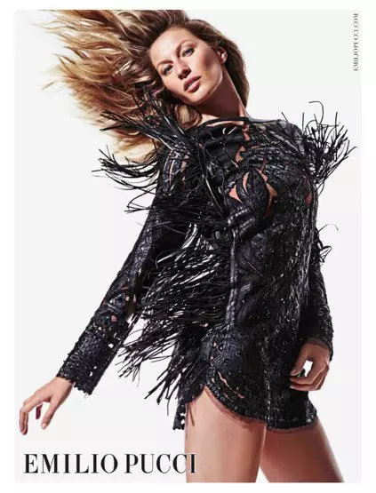 Gisele Bundchen pentru Emilio Pucci