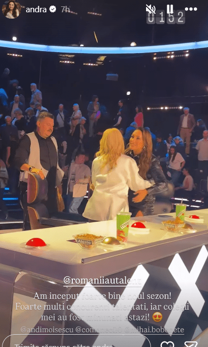 Imagini de la filmaria Romanii au talent 2027