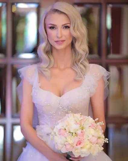 Andreea Bălan mireasă