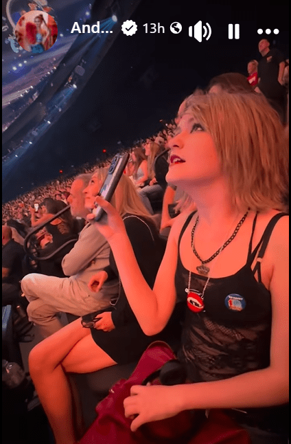 Andreea Antonescu si Sienna la concert