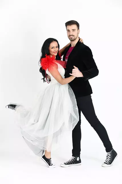 Liviu Teodorescu si Marica Derdene