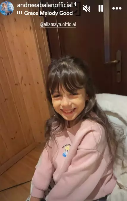 Andreea Bălan fiică